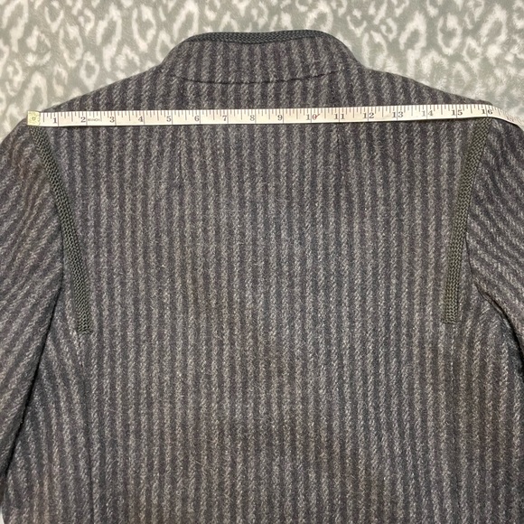 Vintage Sears Wool Pinstripe Coat - Picture 8 of 11